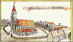 Stadtkirche zu Haynau - Koci parafialny, widok oglny